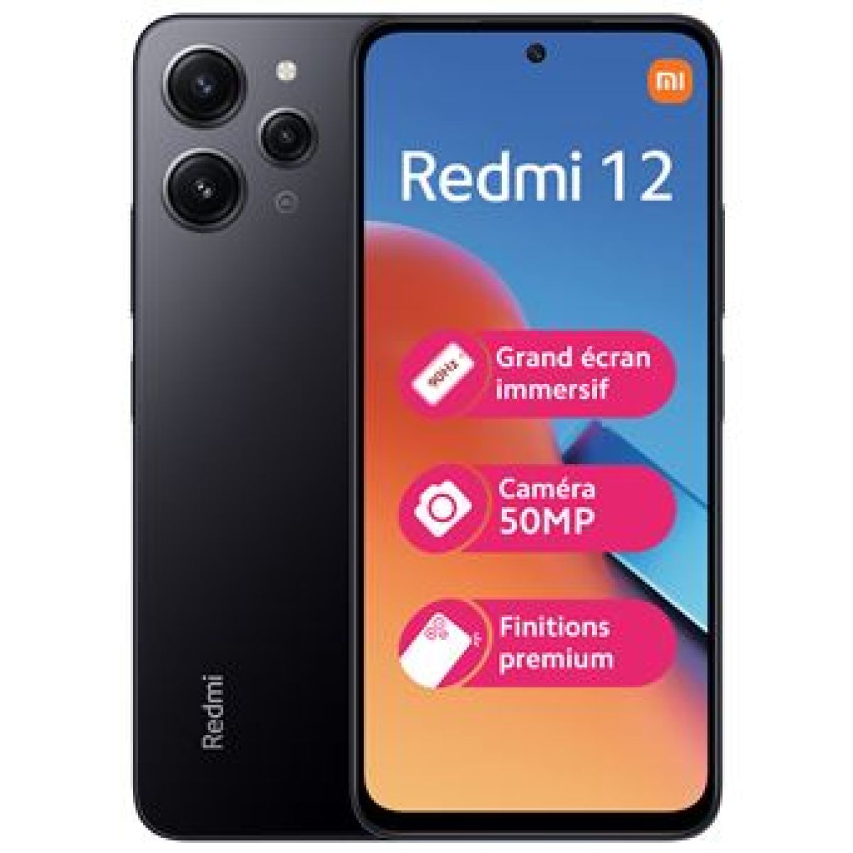 Redmi 12 256 Go Noir Débloqué