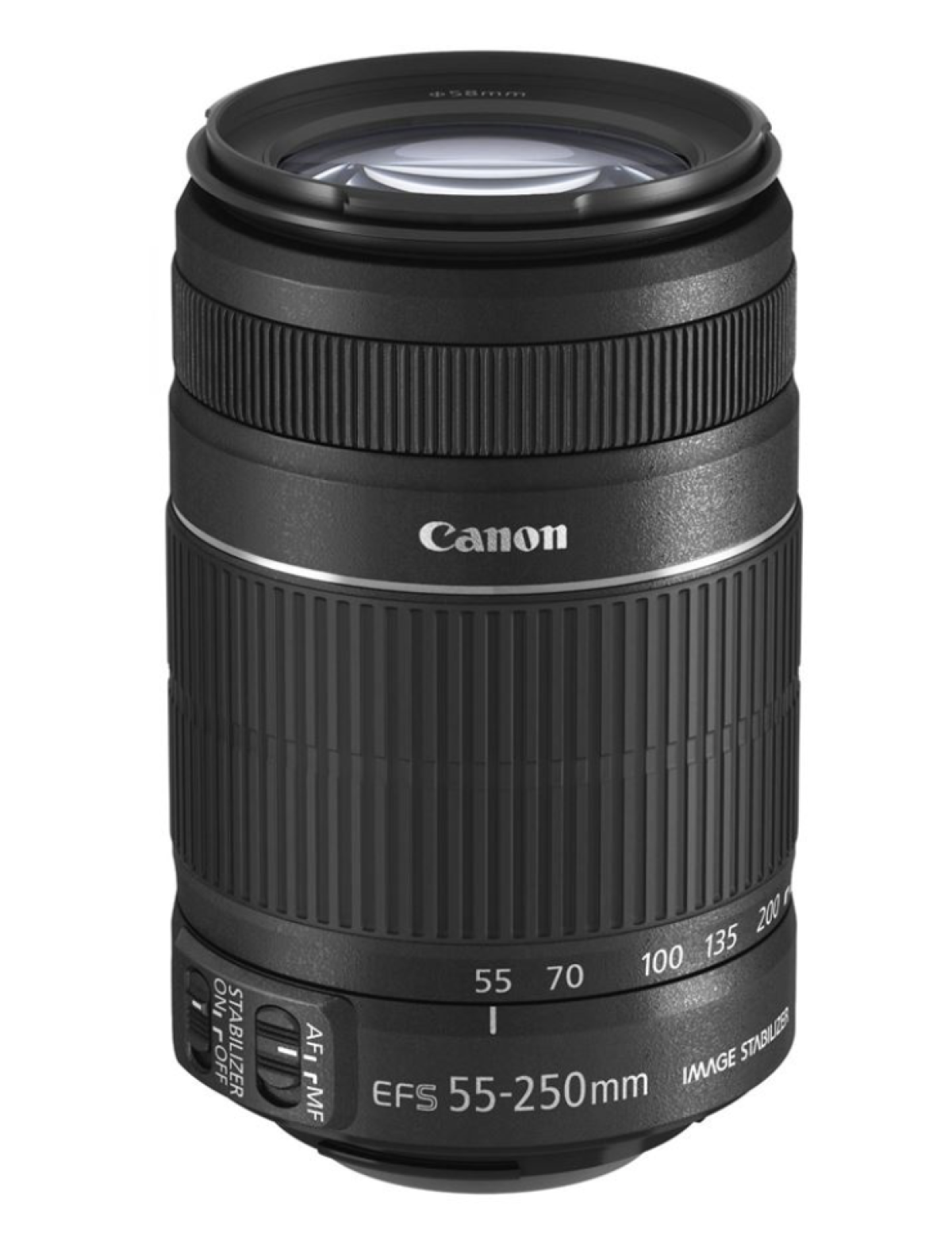 Canon EF-S 55-250mm 1:4-5.6 IS STM Téléobjectif pour Canon Reflex