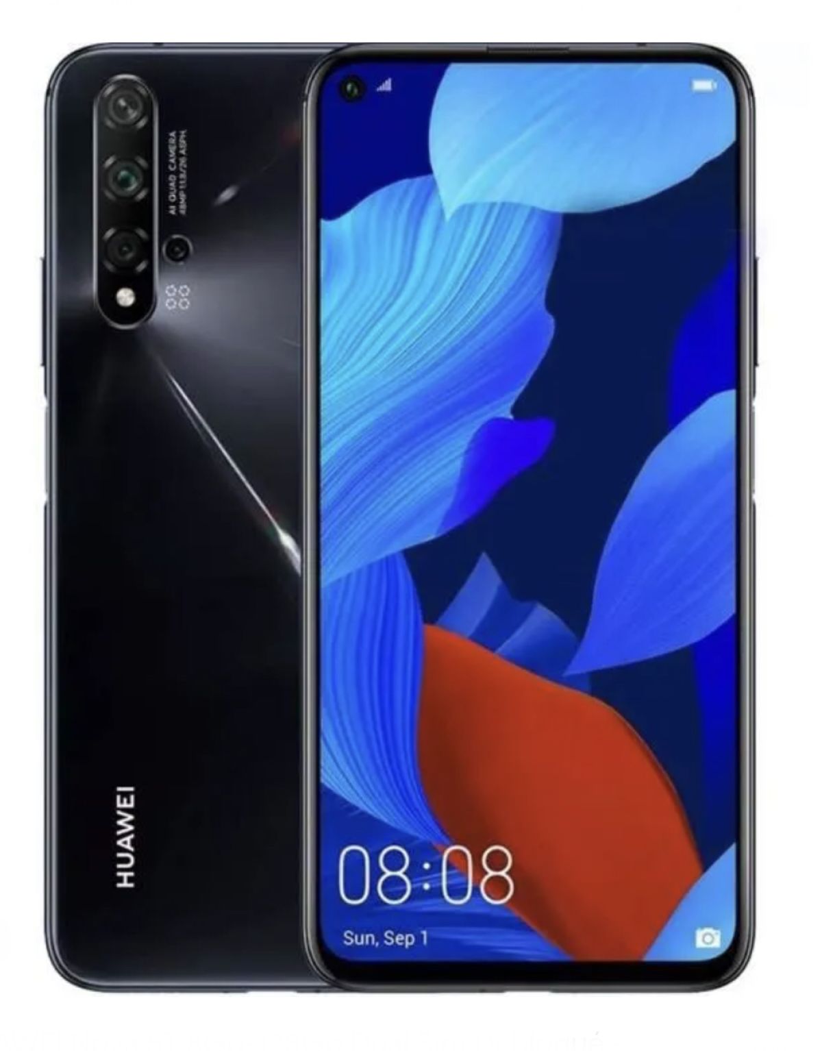 Huawei Nova 5T 128 Go Noir Débloqué
