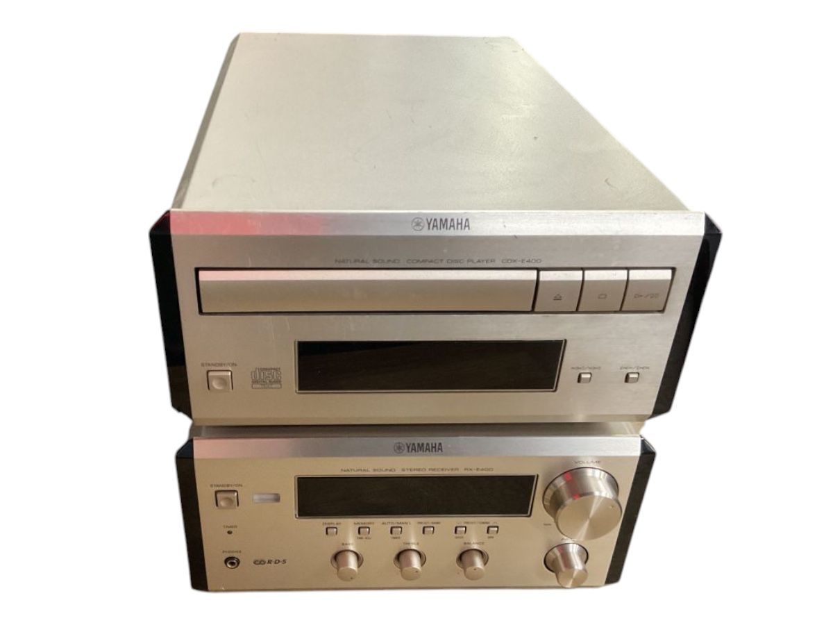 Yamaha RX-E400 + CDX-E400 Lecteur CD  Gris