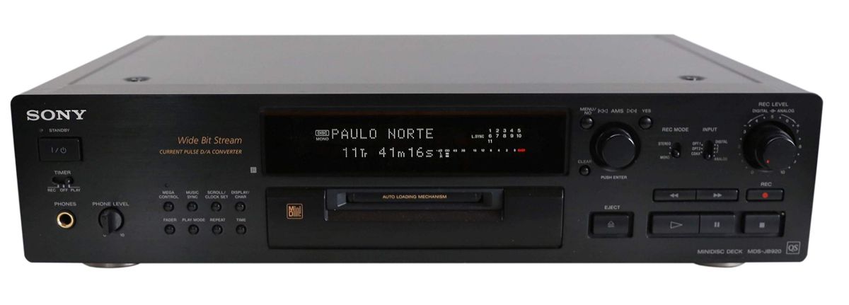 Sony MDS-JB920 Lecteur mini-disc Noir