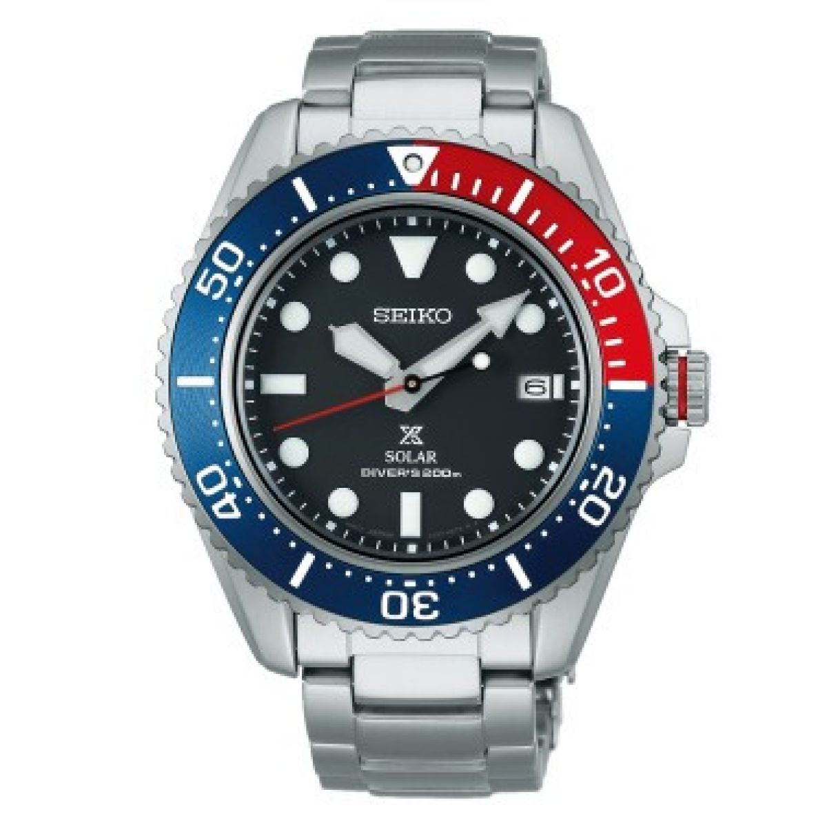 Seiko Prospex 6R35-00R0 Automatique Bleu/Rouge/Noir Acier