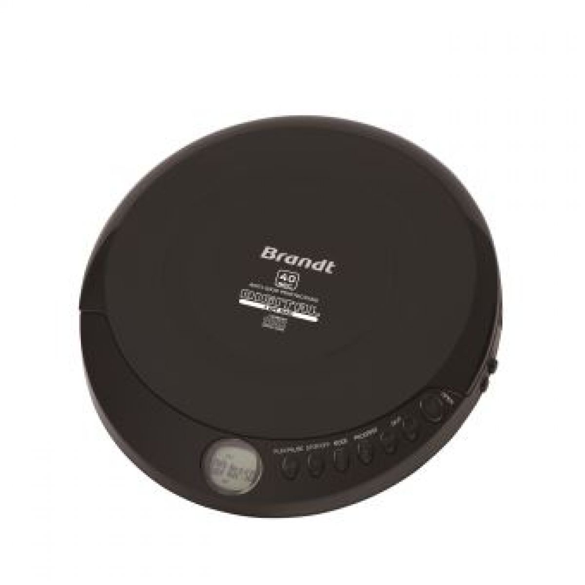 Brandt CD-2812 Baladeur CD/MP3 Noir