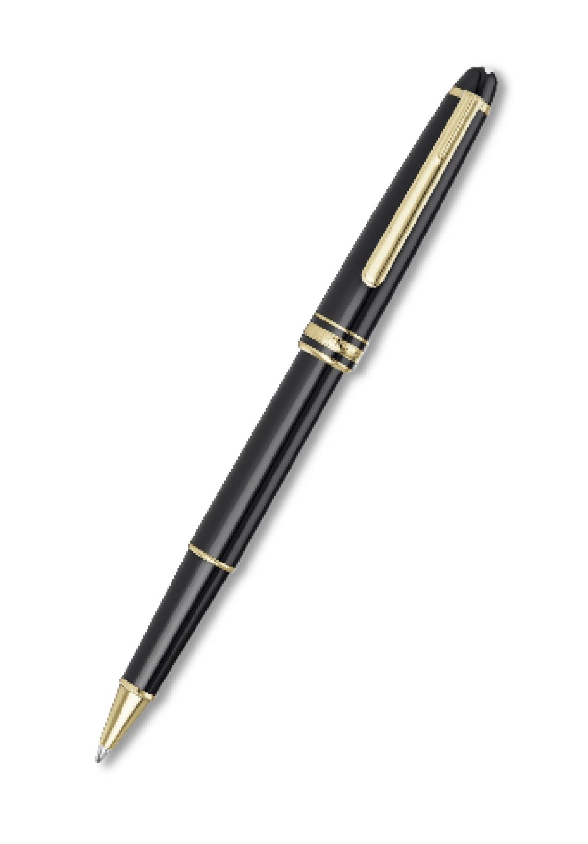 Montblanc Rollerball Meisterstück Rollerball Résine Noir/Dore