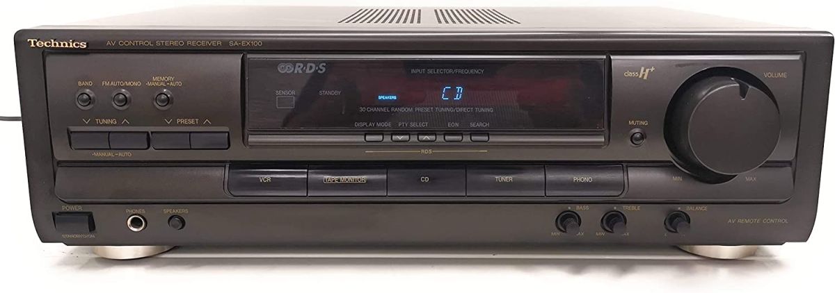 Technics SA-EX100 Stéréo 2 x 90 w noir