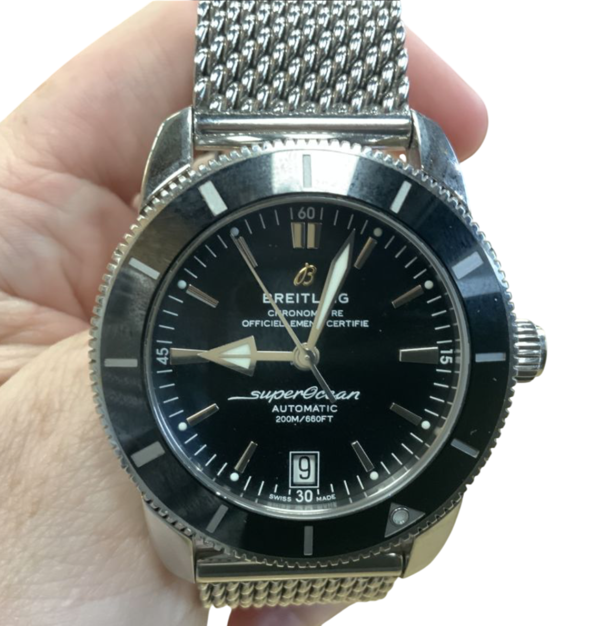 Breitling AB2010 Automatique Noir Acier