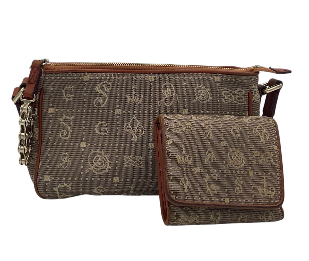 Lancel Collection Dalidream   Marron Avec son Portefeuille