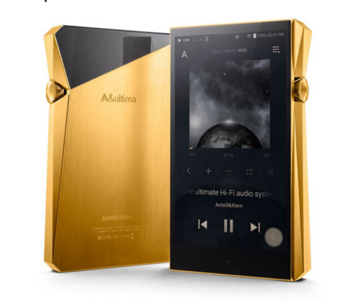 Astell&Kern SP2000 Vegas Gold Lecteur MP3/MP4  512 Go Baladeur Audiophile