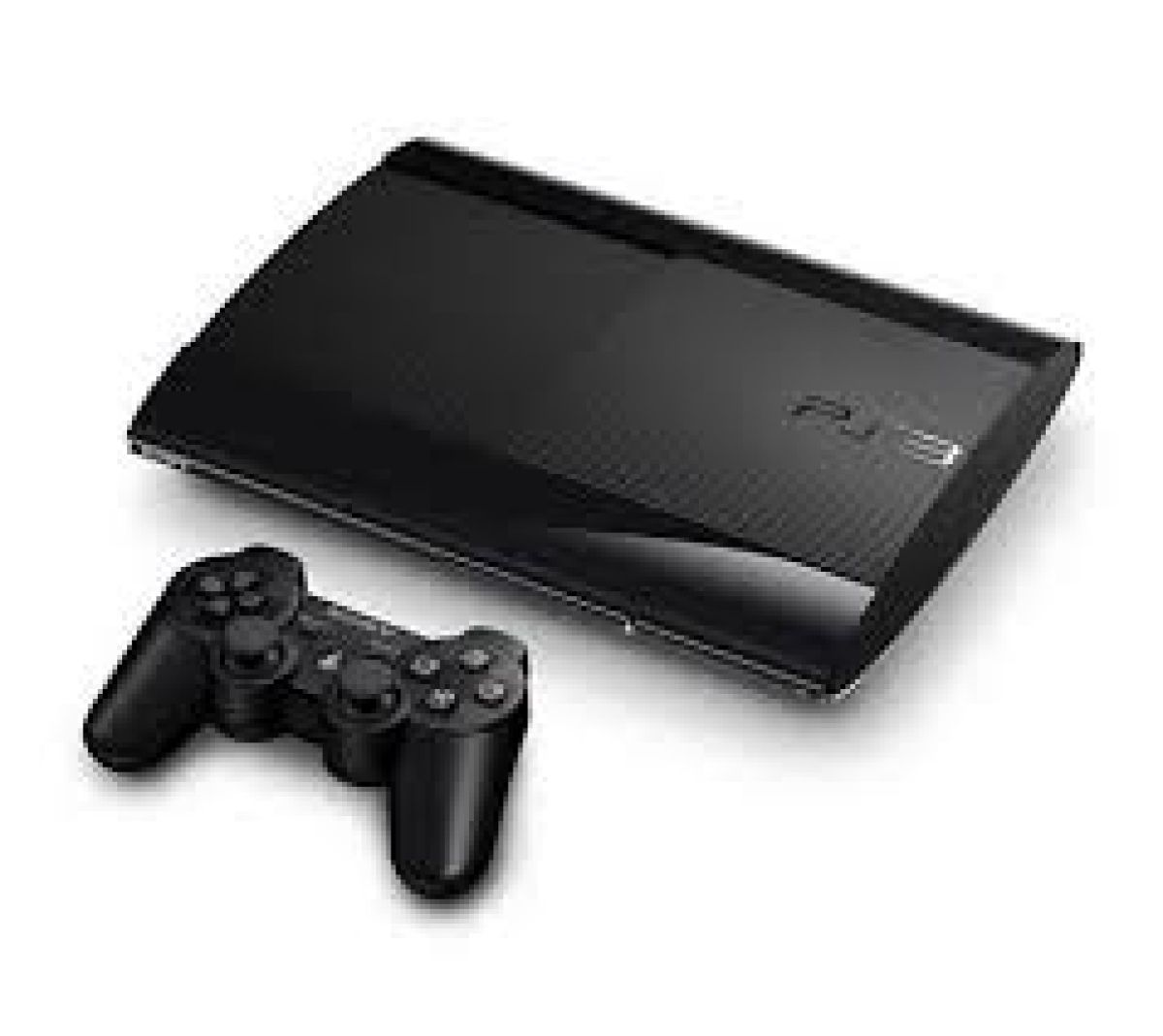 Sony PlayStation 3 Ultra Slim PS3 12 Go Noir + 1  manette Console
