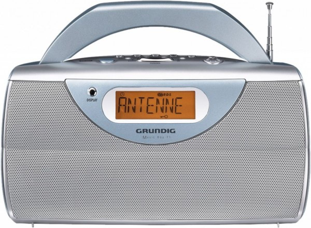 Grundig Music 71 RP6901 Radio Portable Bleu