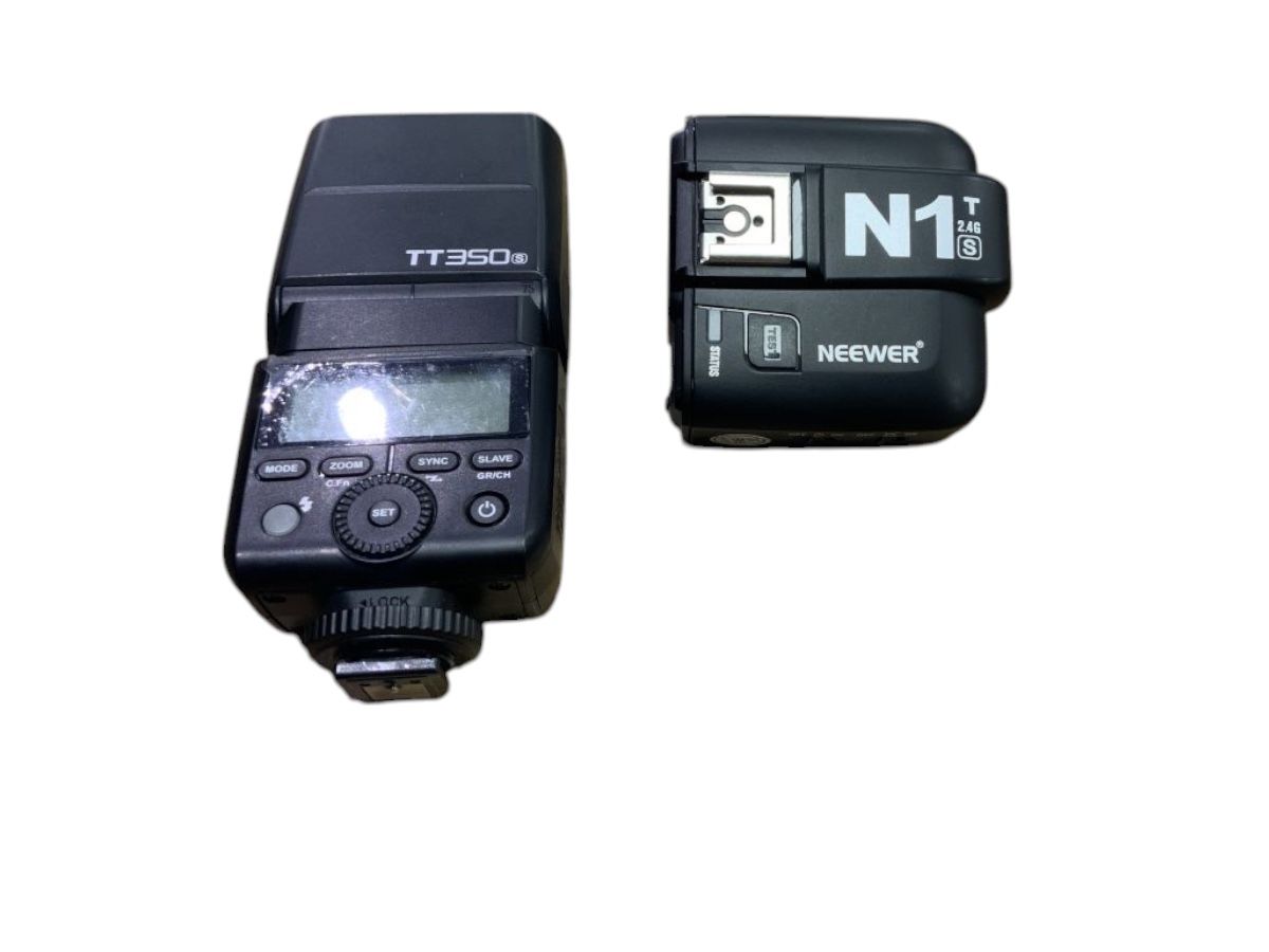 Godox TT350S + NEEWER N1T S Flash + Déclencheur Noir