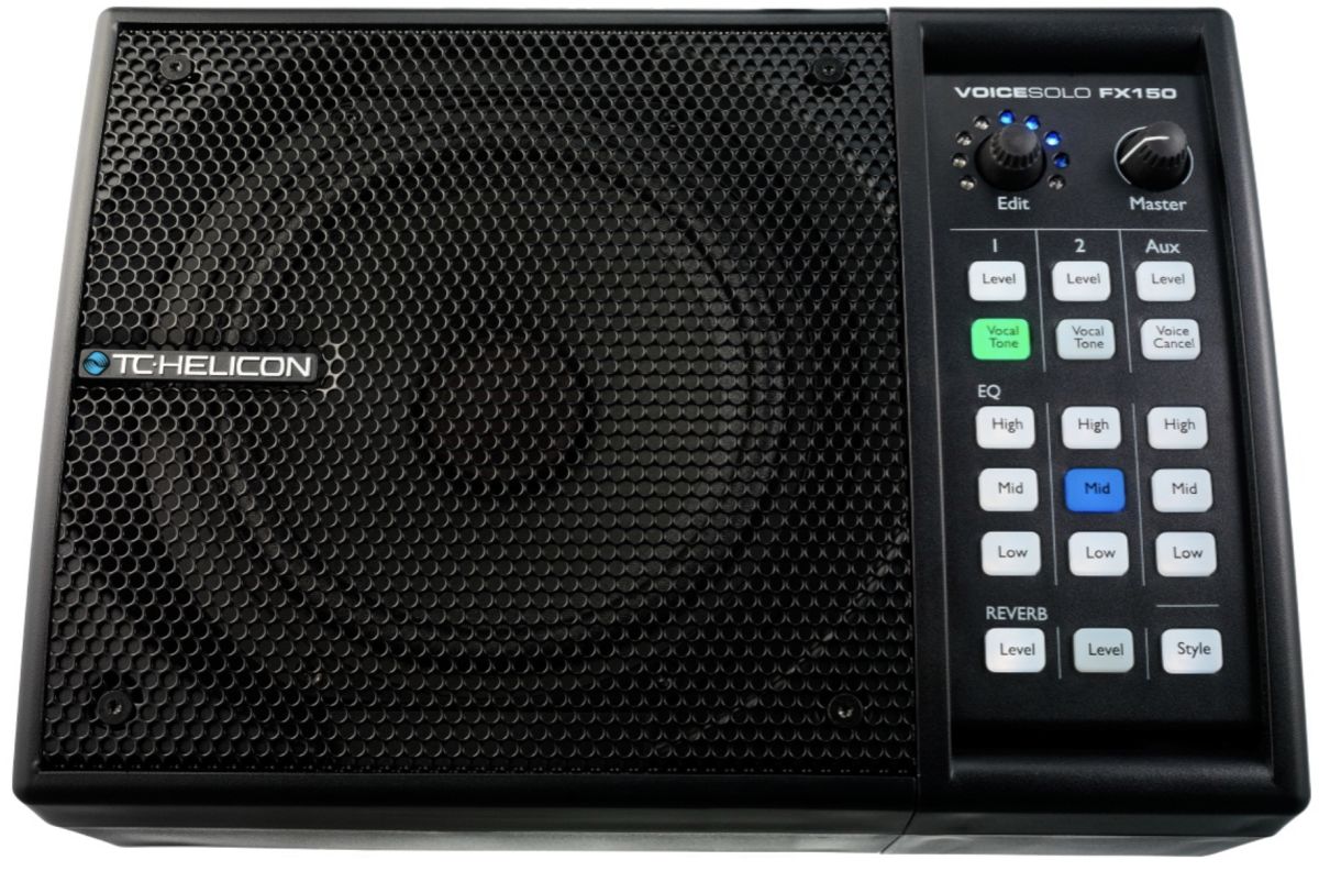 TC-Helicon VoiceSolo FX150 Combo ampli guit. élect.  Transistors