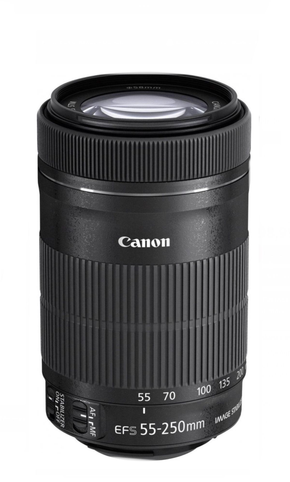 Canon EF-S 55-250mm Téléobjectif pour Canon Reflex
