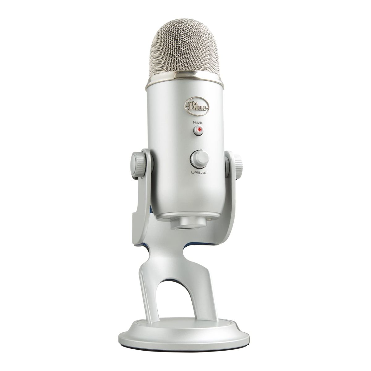 Logitech Yéti Blue Micro USB / Podcast Argenté