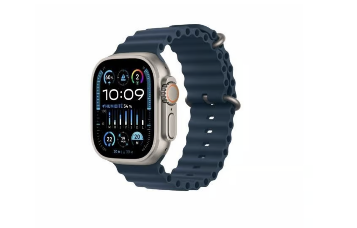 Apple Watch Ultra 2 (A2986) Titane Bracelet Océan