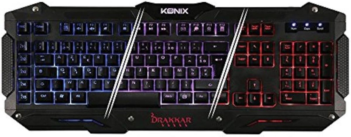 Konix Drakkar KX-GKD-PC Clavier Noir
