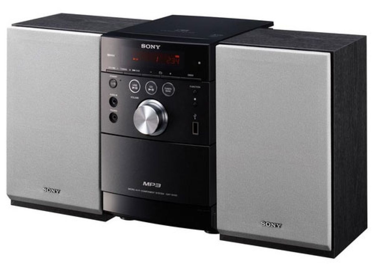 Sony CMT-EH26 CD / K7  Noire