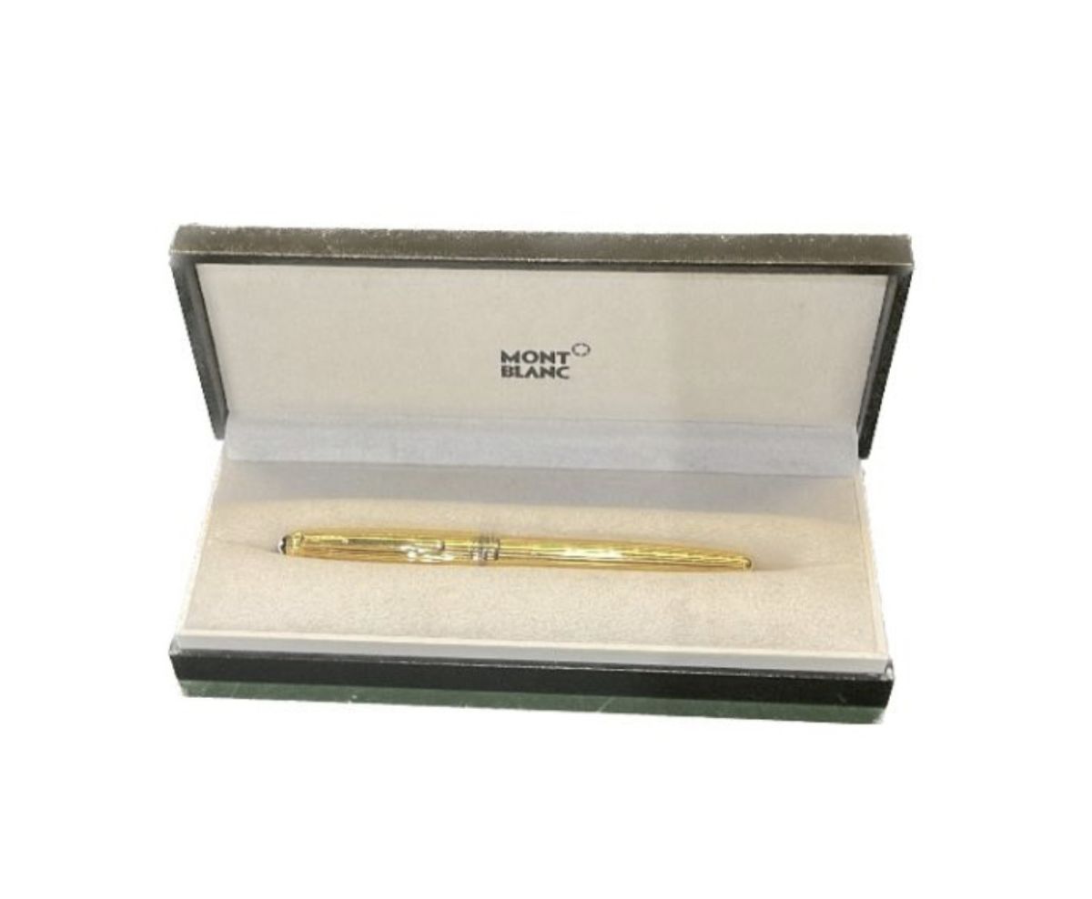 Montblanc Argent Rodié Or Stylo-plume Or Doré