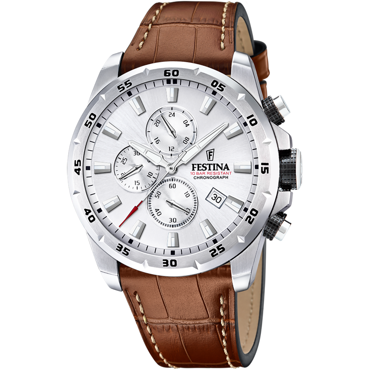 Festina F20692 Quartz Gris Cuir