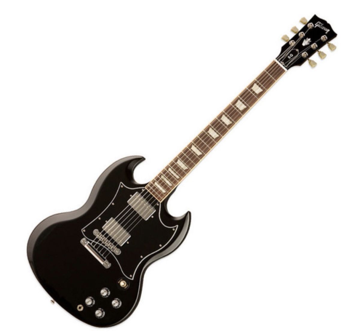Gibson SG Standard USA Noir Type SG Double cut Droitier