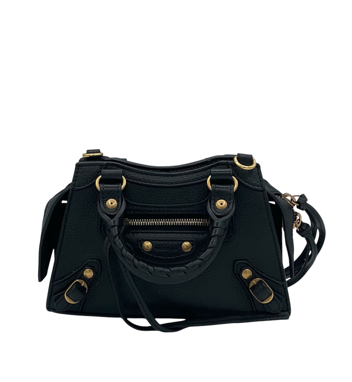 Balenciaga City Nano Cuir Noir