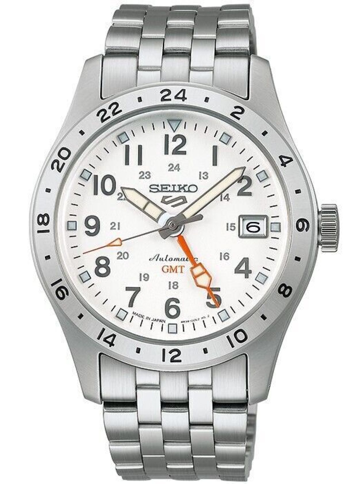 Seiko Field Street Style Mechanical Automatic SBSC009 Automatique Blanc Acier