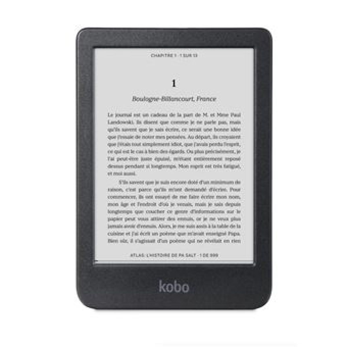 Kobo liseuse noir