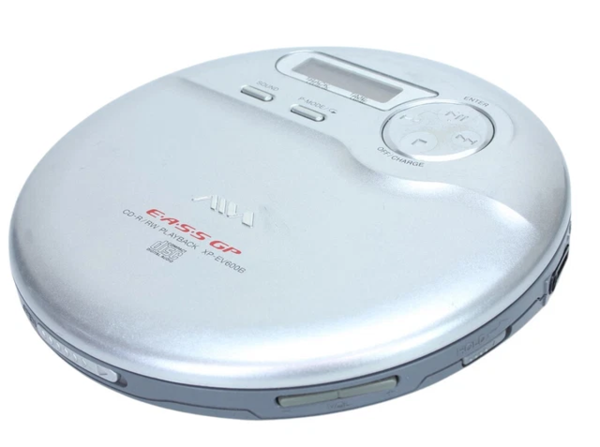 Aiwa XP-EV600B Baladeur CD Gris anthracite