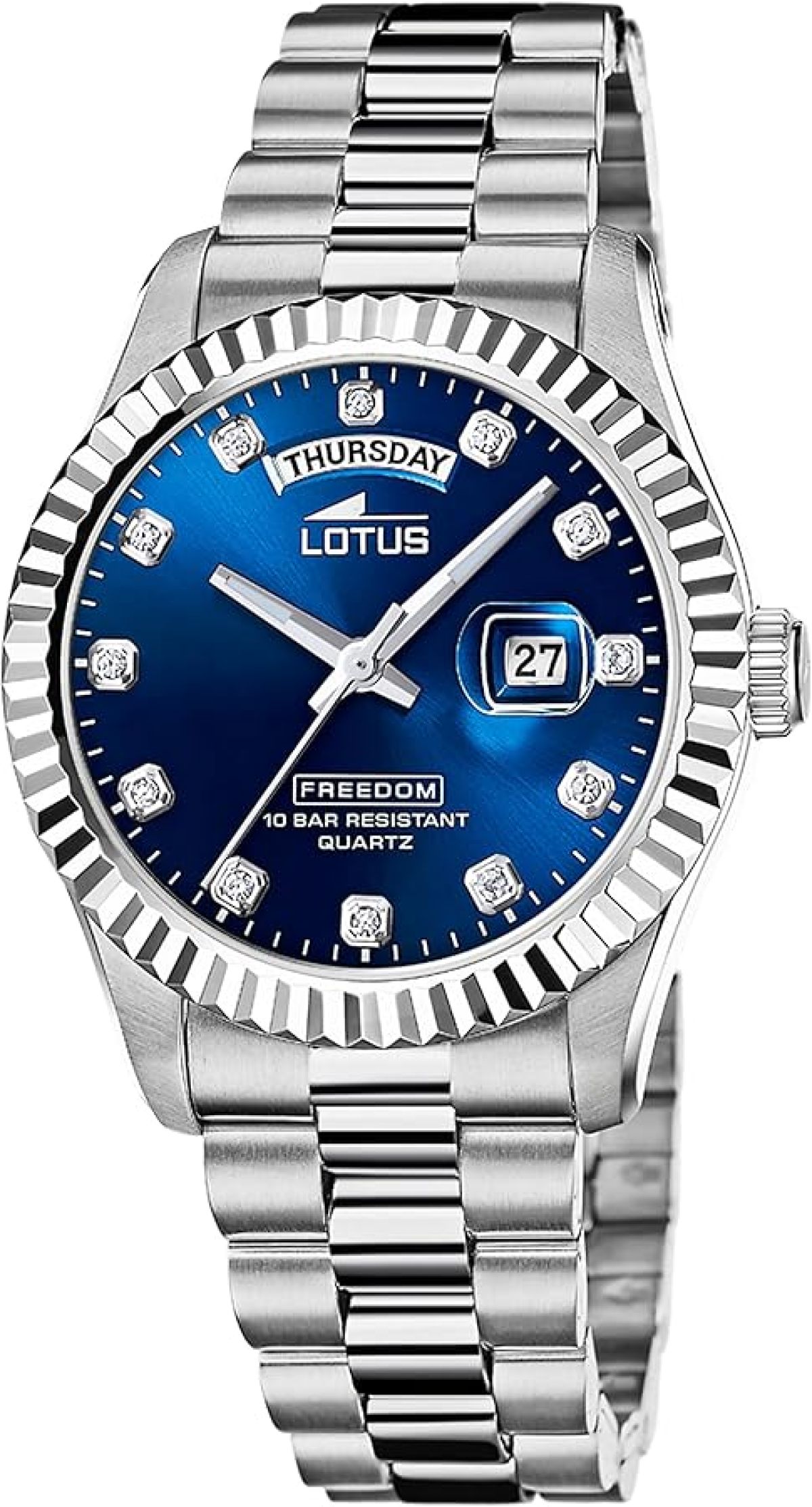 Lotus 18854 Freedom Quartz Bleu Acier