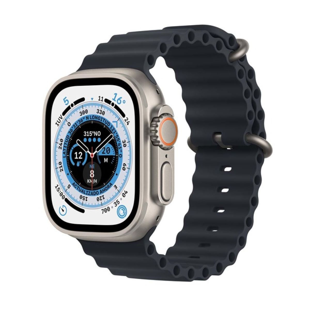Apple Watch Ultra A2684 Titane Bracelet Océan Bleu nuit