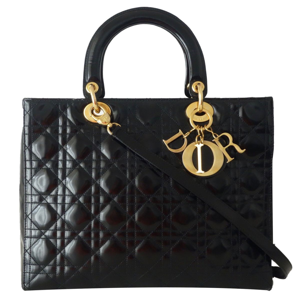 Christian Dior Lady GM vernis Noir