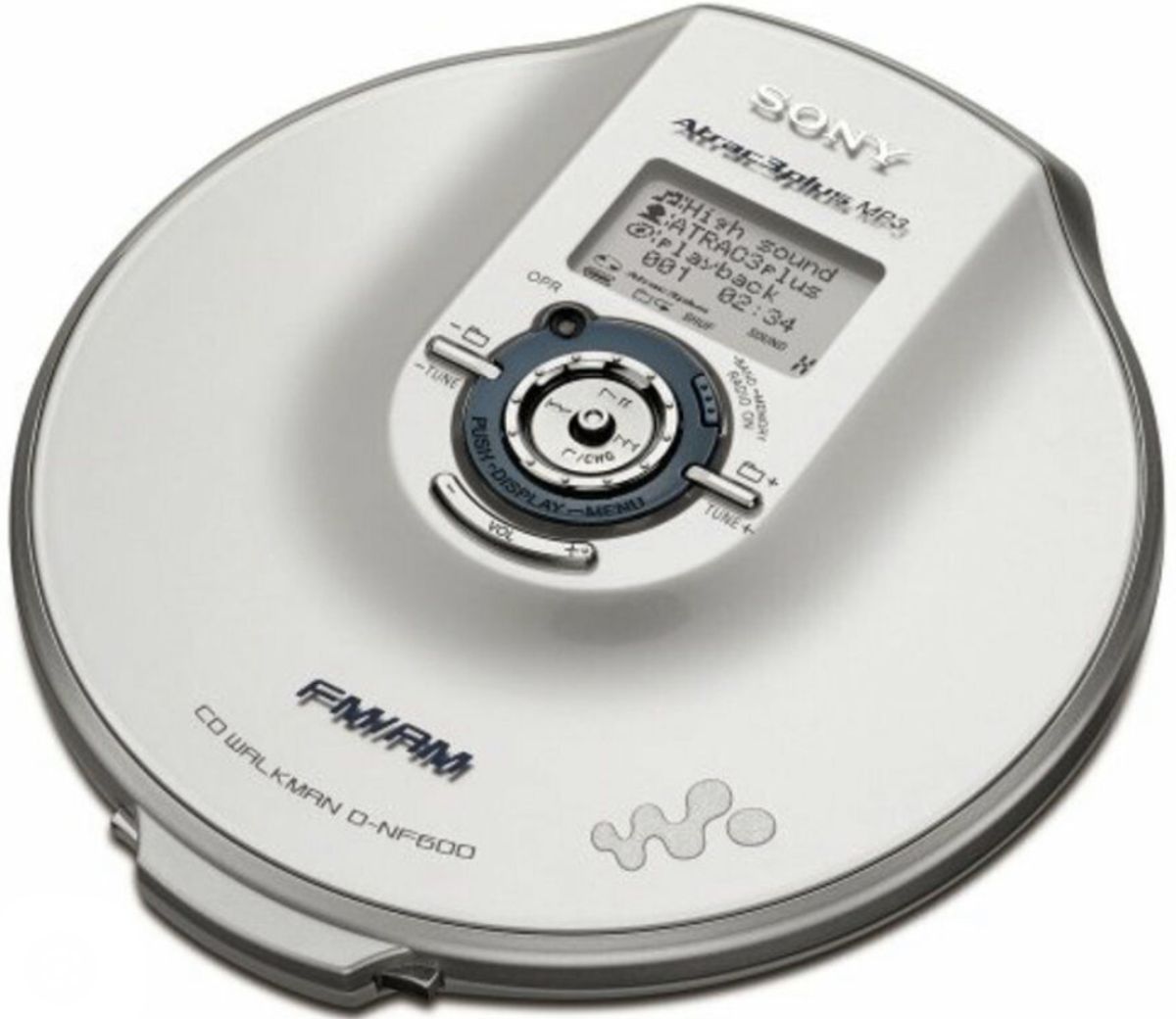 Sony CD Walkman D-NF600 Baladeur CD Gris anthracite