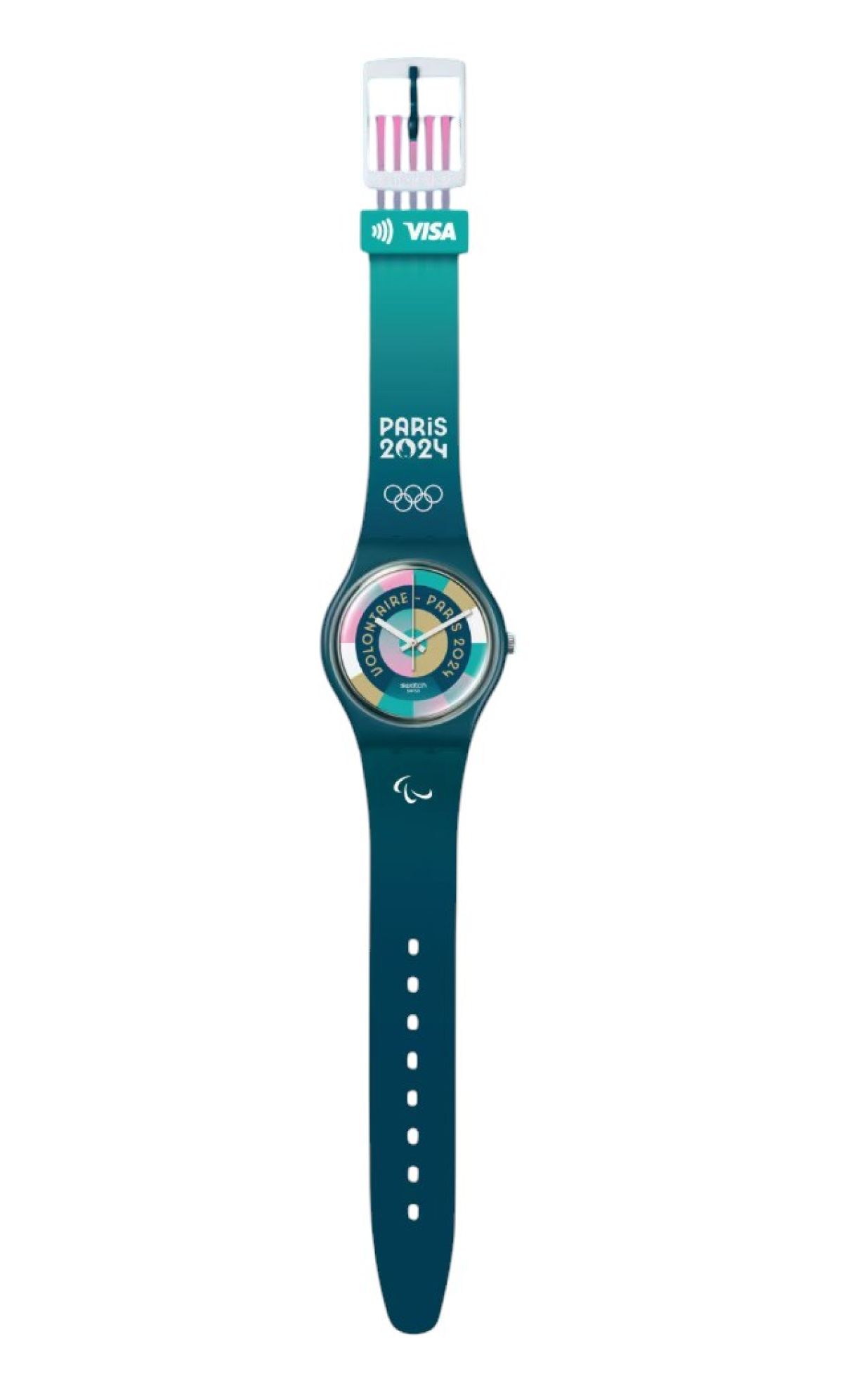 Swatch Volontaire Paris 2024 Quartz Collector Plastique