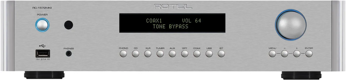 Rotel RA-1572 Stéréo 2X120 Gris