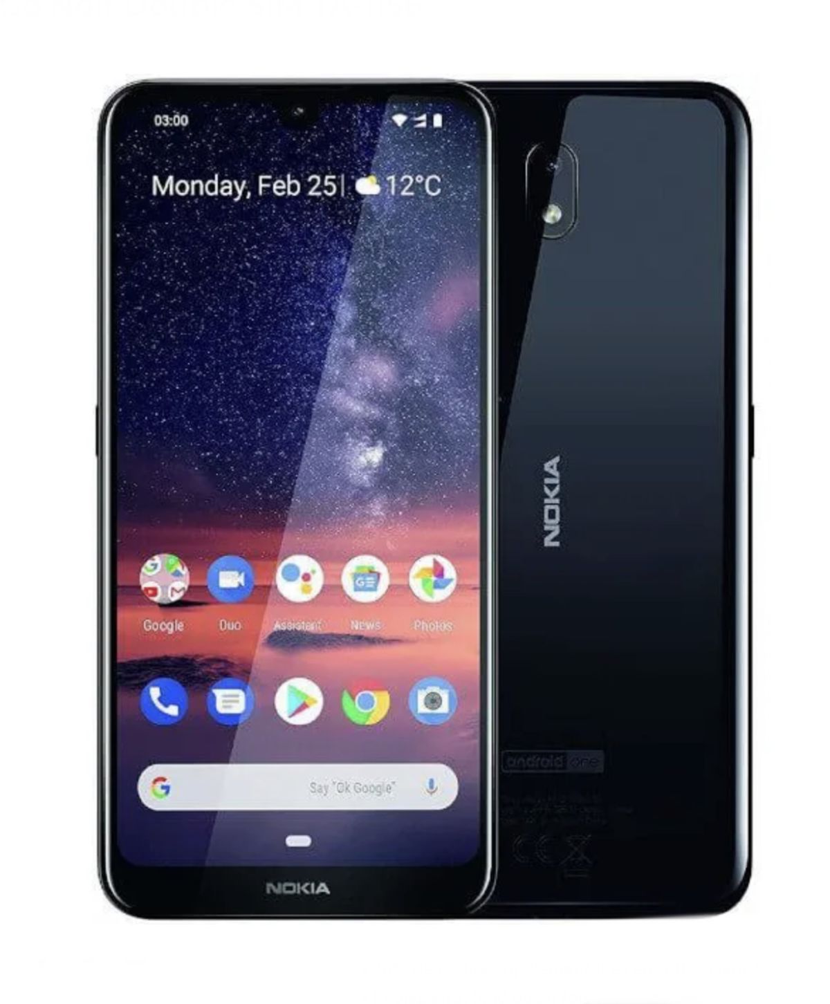 Nokia 3.2 TA-1156 16 Go Noir Débloqué