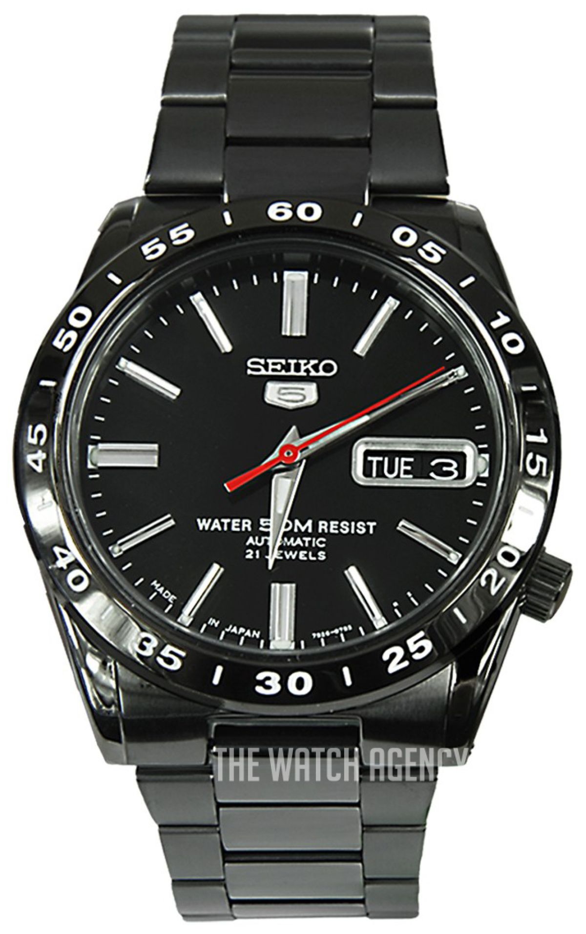 Seiko Series 5 SNKE03J1 Automatique Noir Acier