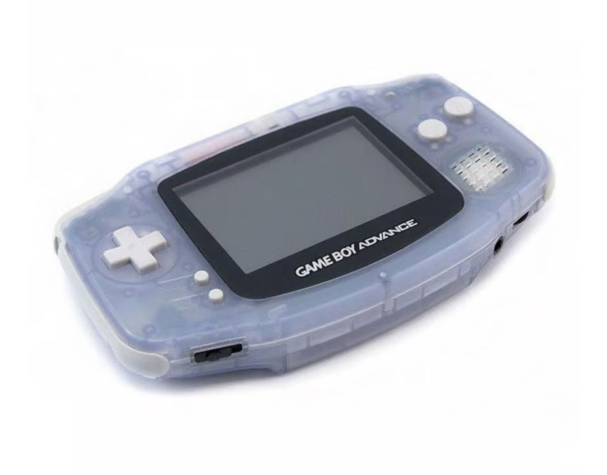 Nintendo Game Boy Advance Bleu Transparent Console