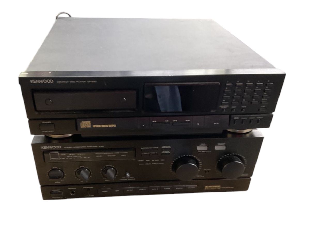 Kenwood A-93 + DP-930 Stéréo  Noir