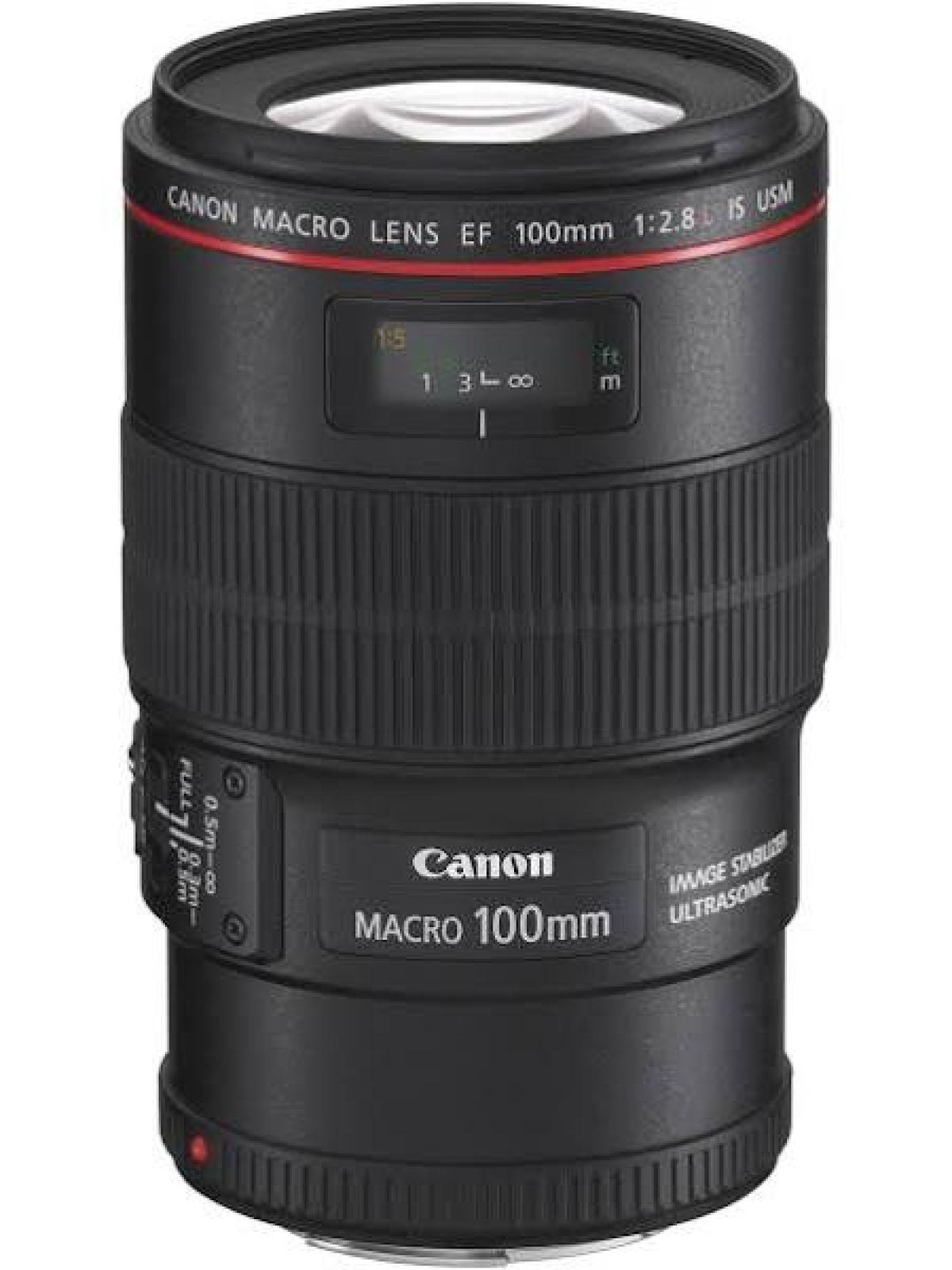 Canon EF 100mm f/2.8L Macro IS USM Focale fixe pour Canon Reflex