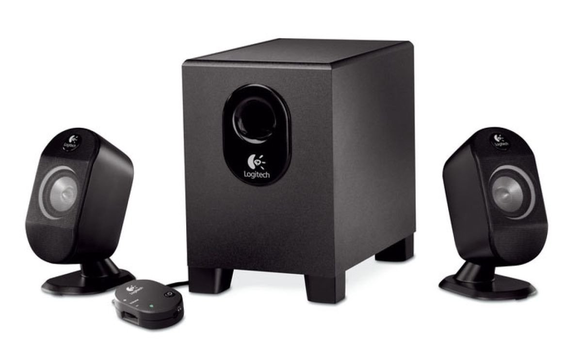 Logitech X-210 Enceinte 2.1 Noir