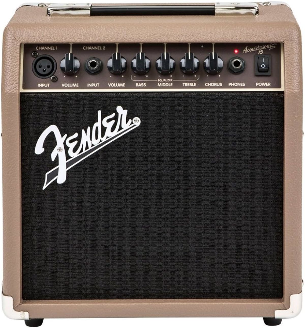 Fender Acoustasonic 15 Combo ampli acoustique 15 W Marron