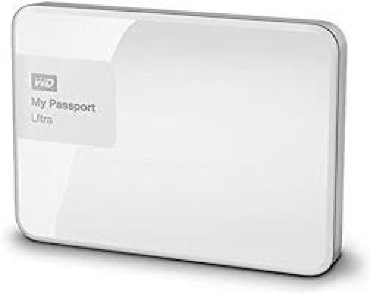 WD My passport Ultra Disque sur externe 1to Blanc