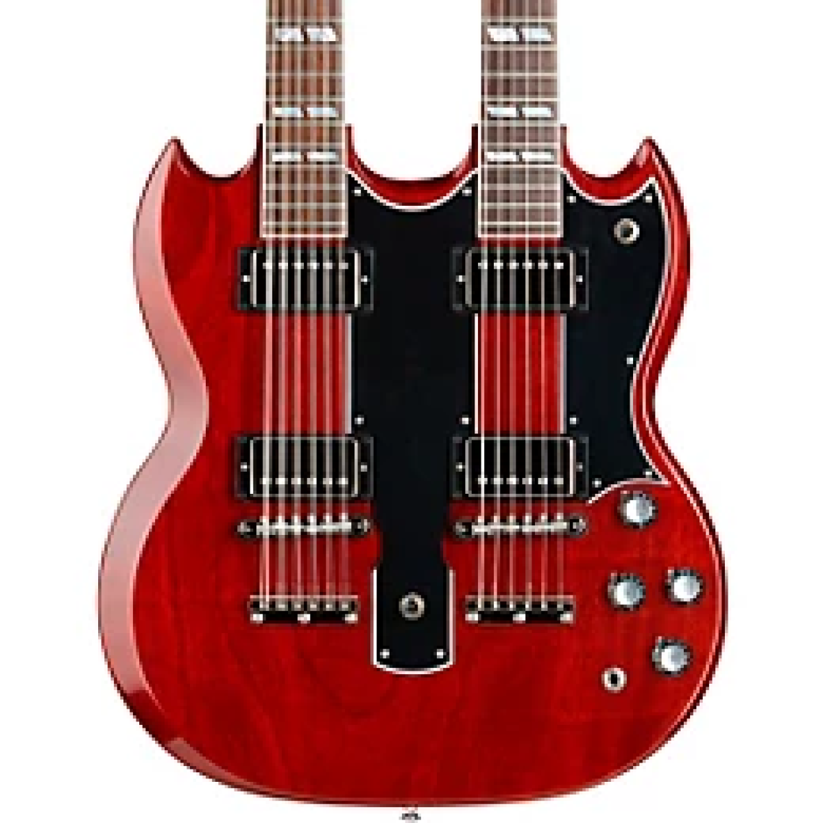 Pasadena Double neck Cherry Type SG Double cut Droitier