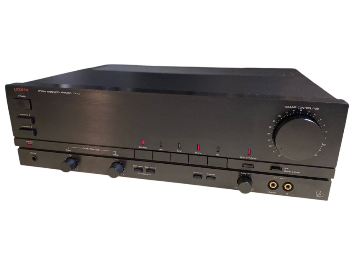 Luxman LV-112 Stéréo  Noir