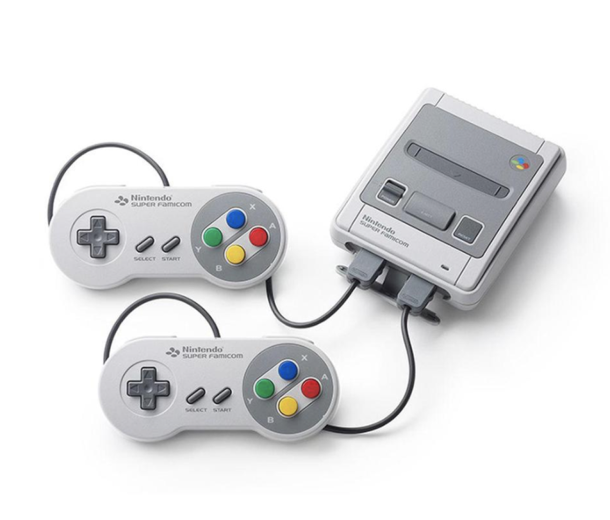 Nintendo Super nes classic mini Gris avec 2 manettes