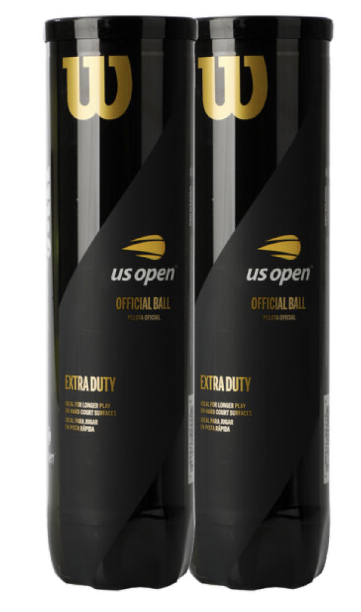 Wilson US Open Balles de tennis 2 tubes de 4 balles
