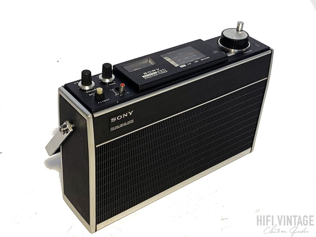 Sony TFM-8600W Radio Portable Noir
