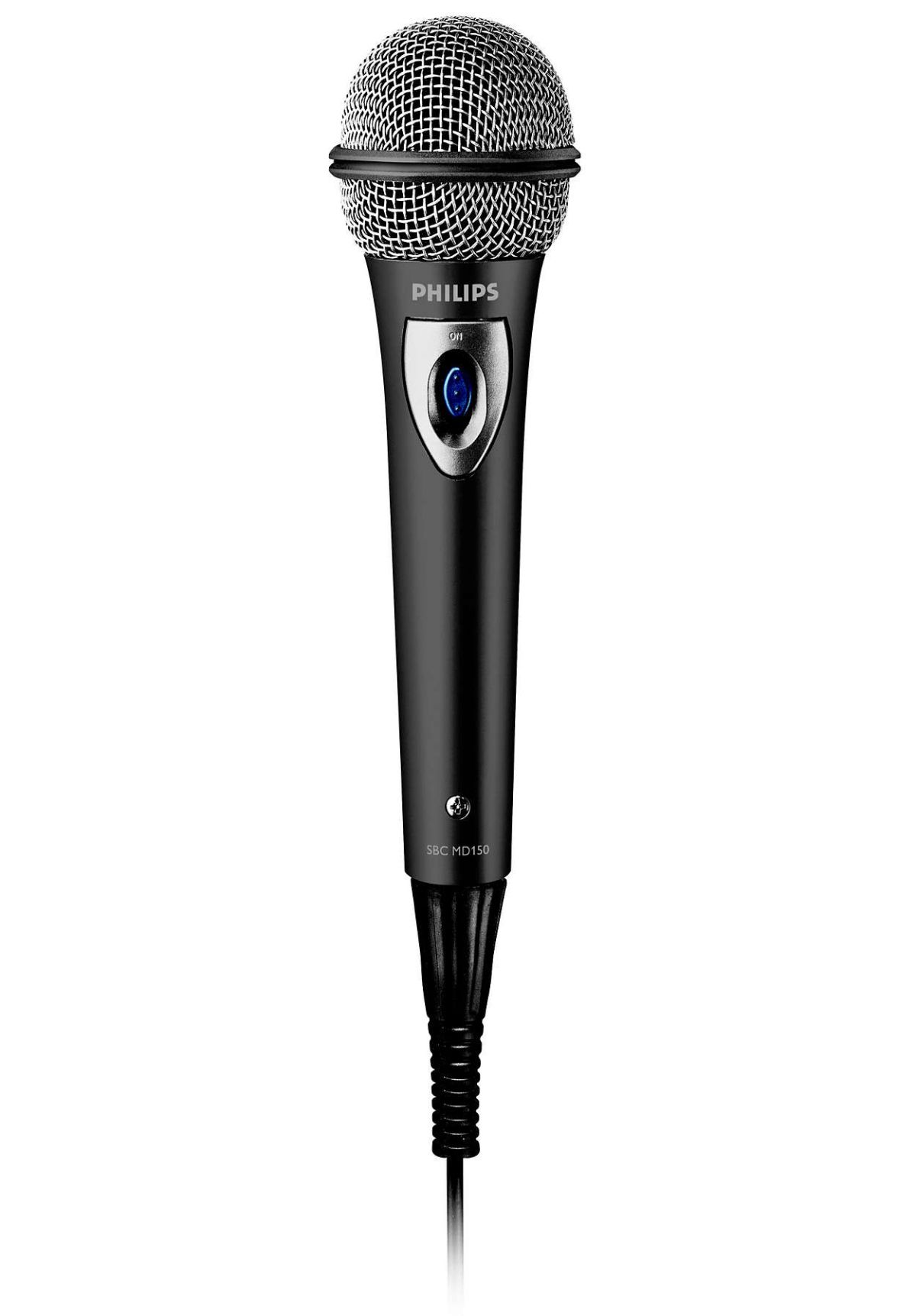 Philips SBC MD150 Micro chant / scène Bleu