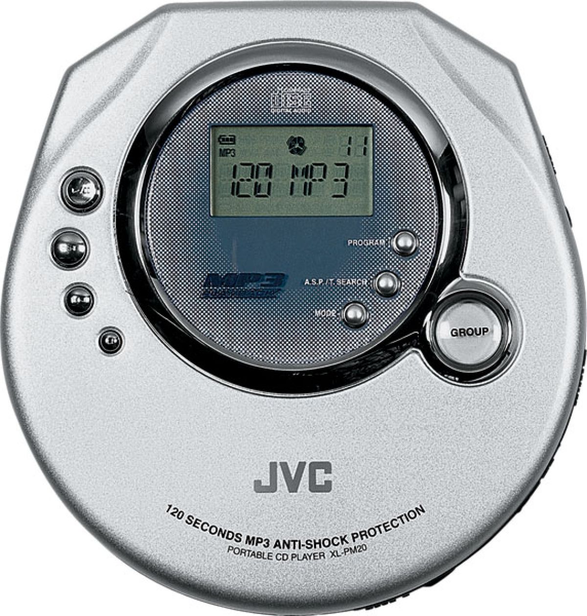 JVC XL-PM20SL Baladeur CD Gris anthracite