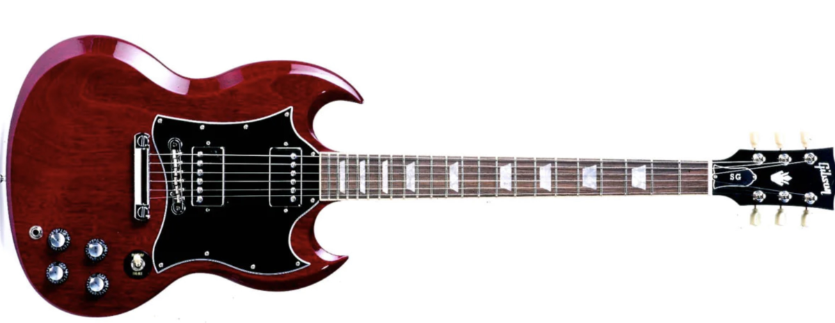 Gibson SG Standard USA Brown Cherry Type SG Double cut Droitier